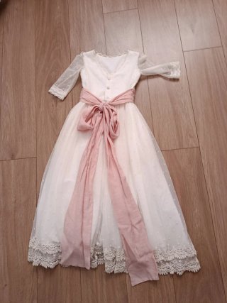 Vestido Comunión Amaya talla 8 con capa