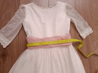 Vestido Comunión Amaya talla 8 con capa