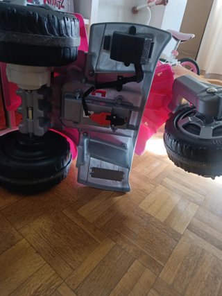 Quad Feber rosa y blanco