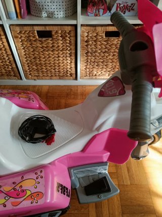 Quad Feber rosa y blanco