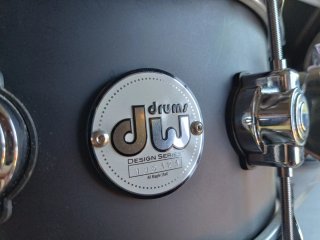 DW Design Series 14x06 Black Satin Snare Drum