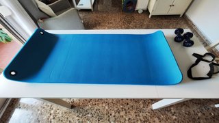 Esterilla azul Salter con pesas 2kg