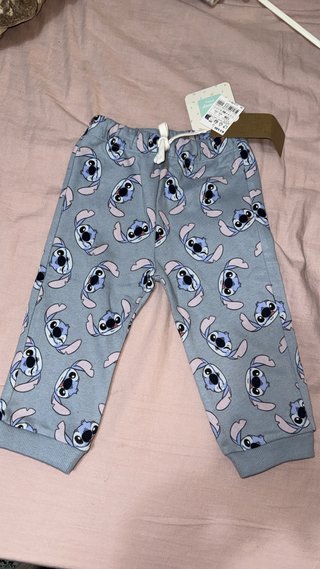 Pantalones de bebé de Stitch 18m