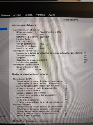 OFERTA !! MacBook Pro i5 8GB 2020