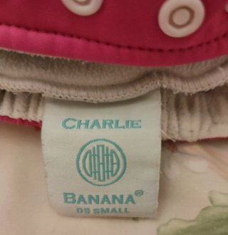Lote 6 pañales tela Charlie Banana