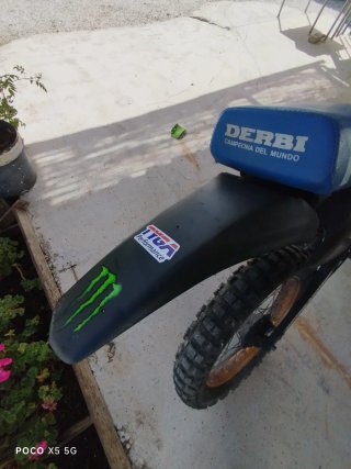 Derbi FDS Enduro Negra/Azul