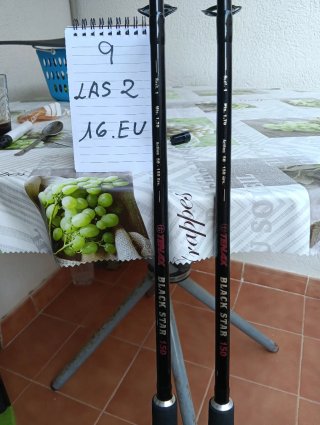Cañas de Pesca TENAX BLACK STAR 170 (2 unidades)