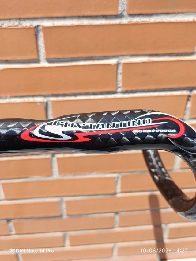 Manillar CARBONO COSTANTINO 31,8x440mm. NUEVO.