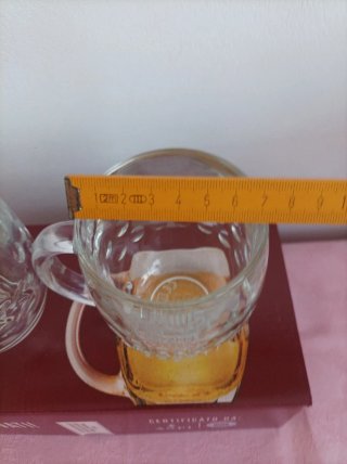Boccali Birra Moretti - Set 2 Pezzi