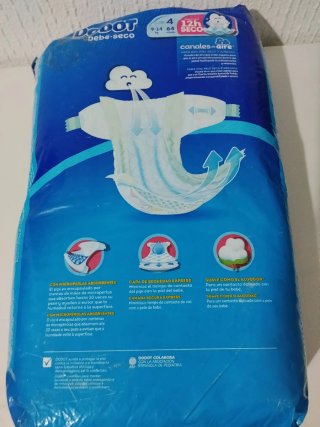 Pañales Dodot Talla 4 (9-14 kg) - 64 unidades