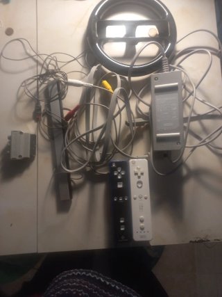 Consola Wii Negra + Wii Sports
