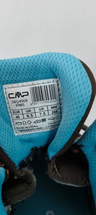Zapatillas Trekking CMP Marrones y Negras
