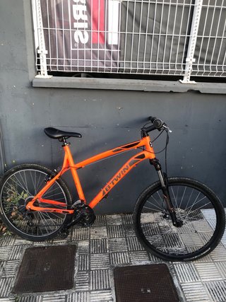 Bicicleta Montaña Naranja BTWIN