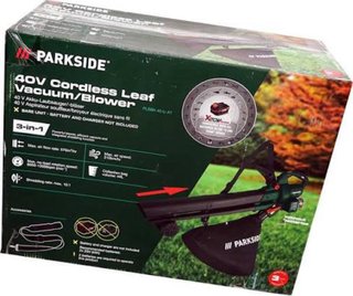 Soplador Parkside 40V Batería No Incluida