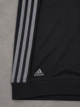 Sudadera Adidas Negra Media Cremallera