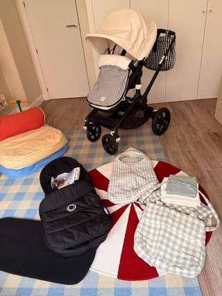 Vestiduras Minicoton para Bugaboo Fox Vichy