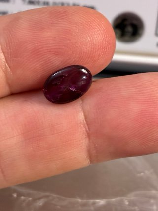 Rubí Africano Natural 2.68 Ct Oval