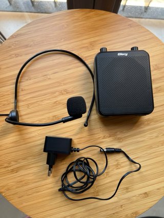 Amplificador Voz Giecy 30W Portátil Micrófono