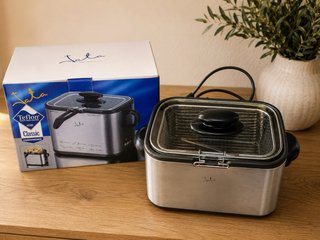 Lote: Freidora Jata 1L + Plancha Eléctrica