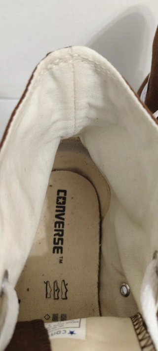 Converse Marrones Unisex Talla 42