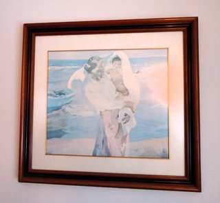 Cuadros Sorolla Madre e hijo y La hora del baño