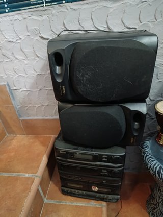 Equipo de música Sanyo