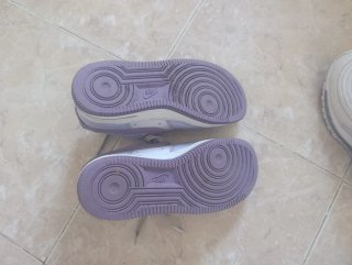 Nike Air Force 1 Low Bambina Viola/Bianche