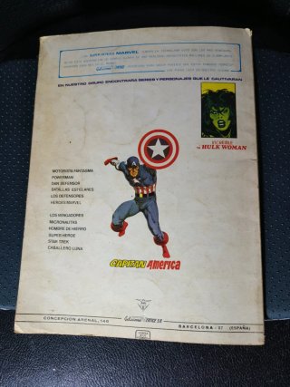 Cómic Relatos Salvajes Vol.2 Nº12 Vértice Marvel