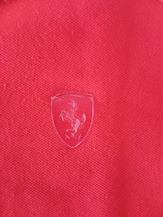 Polo Puma Ferrari Mujer Rojo Talla XXL