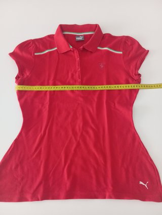 Polo Puma Ferrari Mujer Rojo Talla XXL
