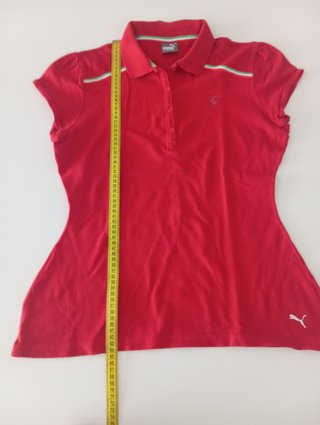 Polo Puma Ferrari Mujer Rojo Talla XXL