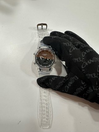 Reloj G-Shock Transparente Negro