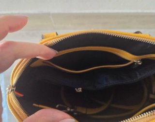 Borsa a mano Primadonna Gialla