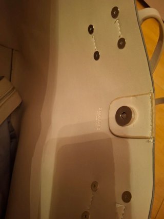 Bolso Zara Gris Metálico