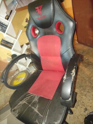 Silla Gaming Tempest Negra y Roja