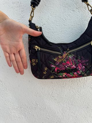 Bolso Desigual Negro Multicolor Nuevo