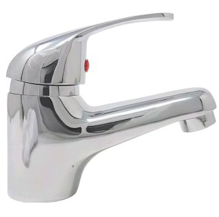 Rubinetto Lavabo Miscelatore Bagno + Tubi Montaggi