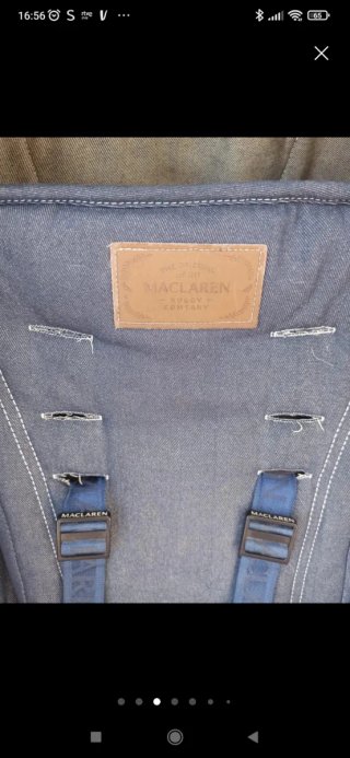 Silla de paseo McLaren tejido vaquero