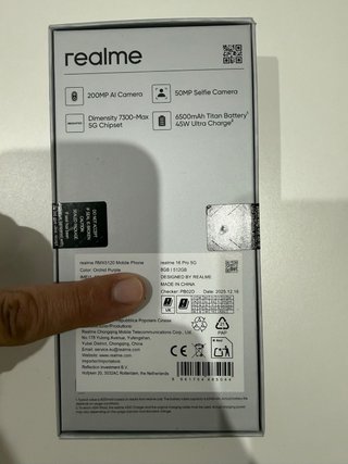 Realme 16 Pro 8GB/512GB