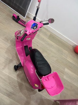 Moto Eléctrica Niña Rosa