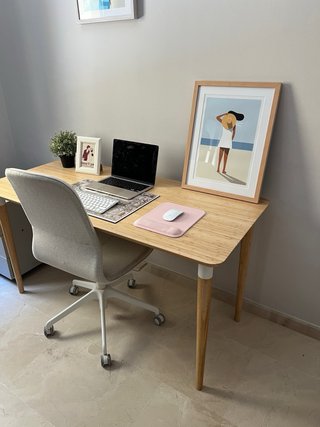 Silla de oficina IKEA LÅNGFJÄLL beige
