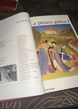 Coppia libri Storia generale della pittura 1968