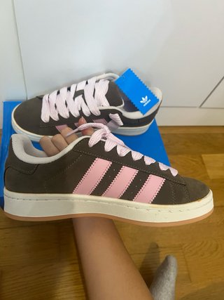Adidas Campus Zapatillas Marrón y Rosa