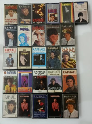26 RAPHAEL Cintas Cassettes ELIGE