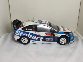 Ford Focus WRC 1:18 maqueta Altaya Rally G. Galli