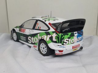 Ford Focus WRC 1:18 maqueta Altaya Rally G. Galli