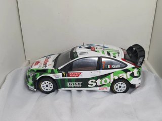 Ford Focus WRC 1:18 maqueta Altaya Rally G. Galli