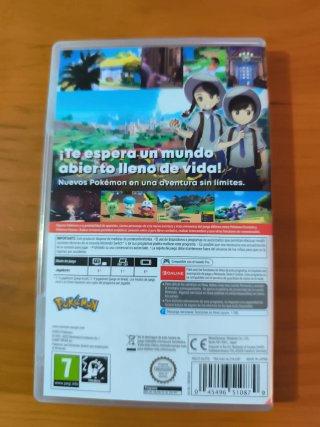 Pokémon Púrpura Nintendo Switch RPG