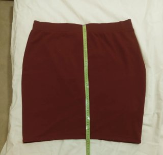 Falda Shein curve