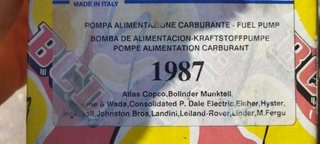 Bomba Gasolina BCD 1987 Corona